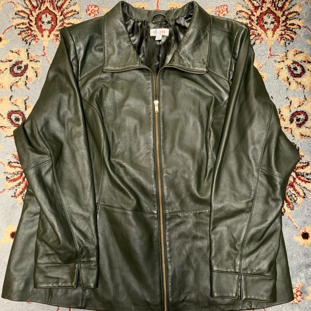 Denim&Co Leather Jacket